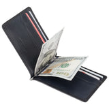 Синий мужской кошелек с зажимом Visconti AT70 Miles (Blue)