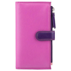 Розовый женский кошелек Visconti RB100 Bermuda (Berry/Multi) -  Visconti