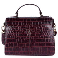 Сумка женская через плечо Ashwood C55 Bordo (Бордовая)