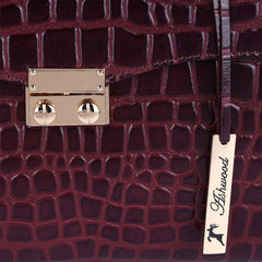 Сумка женская через плечо Ashwood C55 Bordo (Бордовая)