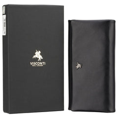 Кошелек женский Visconti CM72 Greta (Black/Rhumba)