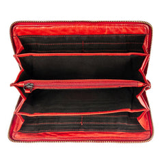 Женский кошелек ASHWOOD D81 Red