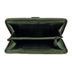 Женский кошелек ASHWOOD D84 Green