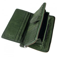 Женский кошелек ASHWOOD D84 Green