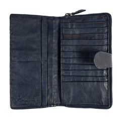 Женский кошелек ASHWOOD D84 Navy