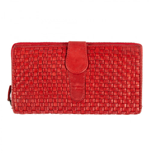 Женский кошелек ASHWOOD D84 red