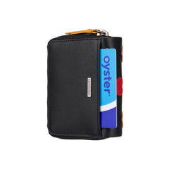 Маленький женский кошелек с сердечками LV6 Desire (Black/Multi)