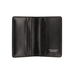 Мужской кошелек - картхолдер Visconti ENZ75 Ascari (Black Shadow)