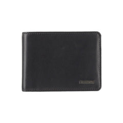 Компактный трехцветный мужской кошелек Visconti FN71 BLK/BL/GRN