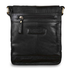 Небольшая мужская сумка на плечо Ashwood G31 BLACK