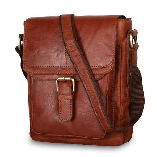 Невелика чоловіча сумка на плече Ashwood G31 HONEY