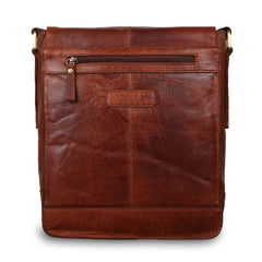 Мужская сумка на плечо Ashwood G32 HONEY (Медовая)