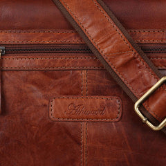 Мужская сумка на плечо Ashwood G32 HONEY (Медовая)