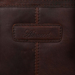 Чоловіча сумка на плече Ashwood G33 BRANDY (Бренді)