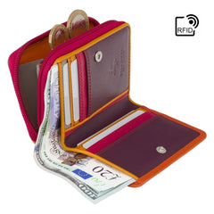 Оранжевый маленький женский кошелек RB53 Hawaii (Orange/Multi)