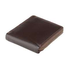 Коричневый унисекс кошелек на молнии Visconti HT14 Camden (Brown) -  Visconti