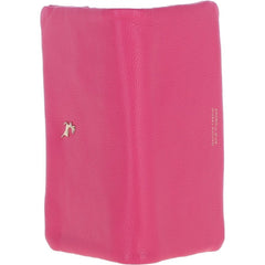 Женский кошелек на кнопке ASHWOOD J56 RASPBERRY-SORBET (Ягодный)