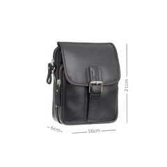 Маленькая черная сумка Visconti Jules 16208 (black) -  Visconti