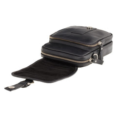 Маленькая черная сумка Visconti Jules 16208 (black) -  Visconti