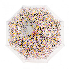 Парасолька-тростина жіноча Fulton L042 Birdcage-2 Hippie Scatter (Різнобарвні незабудки)