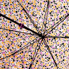 Зонт-трость женский Fulton L042 Birdcage-2 Hippie Scatter (Разноцветные незабудки)