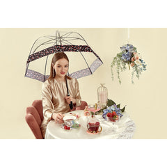 Зонт-трость женский Fulton L866- Birdcage-2 Luxe Love Hearts (Сердца)