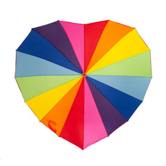 Парасолька-тростина жіноча Fulton L909- Heart Walker-1 Rainbow (Веселка)