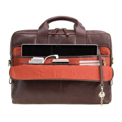 Коричневая сумка для ноутбука 13