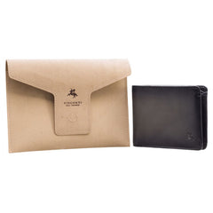 Темно-сірий чоловічий гаманець Visconti MT92 B/GREY з монетницею