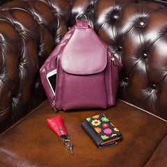 Женский кошелек c цветочками Visconti DS81 Paris -  Visconti