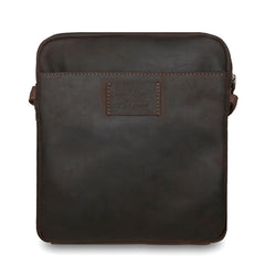 Коричневая мужская сумка на плечо  Ashwood Patty Brown