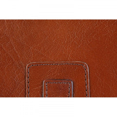 Коричневий шкіряний портфель Ashwood GARETH BRIEFCASE VT CHESTNUT