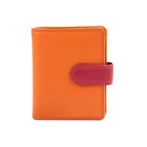 Оранжевый компактный женский кошелек Visconti RB40 Bali (Orange/Multi)