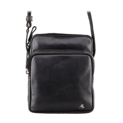 Небольшая мужская сумка на плечо Visconti ML40 - Riley (Black)