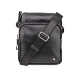 Небольшая мужская сумка на плечо Visconti ML40 - Riley (Black)