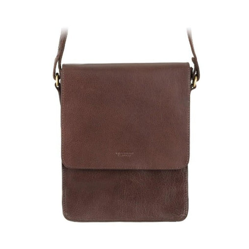 Компактна сумка месенджер через плече Visconti S11 (brown)