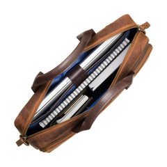 Винтажная сумка для ноутбука 15'' Visconti Toscana TC84 Hugo c RFID -  Visconti