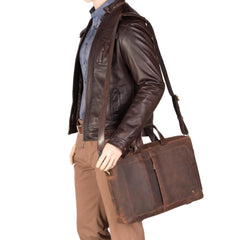 Мужская сумка для ноутбука Visconti TC78 15' - Octo (Oil Tan) -  Visconti