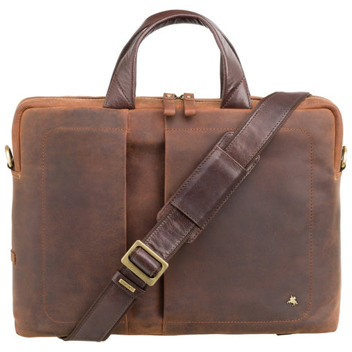 Мужская сумка для ноутбука Visconti TC78 15' - Octo (Oil Tan) -  Visconti