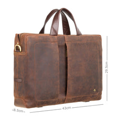 Мужская сумка для ноутбука Visconti TC78 15' - Octo (Oil Tan) -  Visconti
