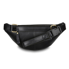 Жіноча синя сумка на пояс (бананка) Ashwood V32 Navy (Синій)