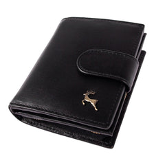 Женский кошелек ASHWOOD V61 BLK (Черный)