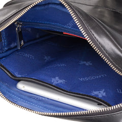 Мужская сумка на плечо Visconti ML36 - Vesper A5 (Black) - Visconti