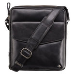 Мужская сумка на плечо Visconti ML36 - Vesper A5 (Black)