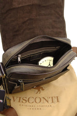 Небольшая сумочка Visconti 16011 Link (Оil Brown) -  Visconti