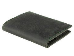 Зеленый компактный мужской кошелек 705 Arrow (Oil Green) -  Visconti