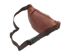 Коричневая сумка на пояс (бананка) Visconti 720 (Brown) -  Visconti