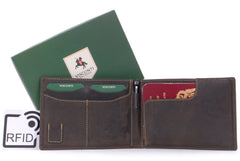 Кошелек для путешествий Visconti 726 - Jet с RFID (oil brown) -  Visconti