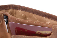 Кошелек для путешествий Visconti 726 - Jet с RFID (oil tan) -  Visconti