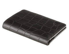 Мужской черный кошелек Visconti CR91 Caiman (Black) - Visconti